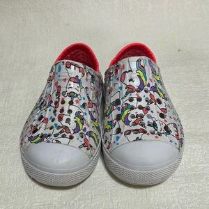 Skechers Foamies Guzman Steps Unicorn Slip-On Shoes - Multicolor